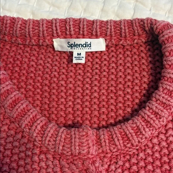 Splendid Andrea crop cardigan. ROSSA (color) Knit. Worn only once. - Picture 5 of 11